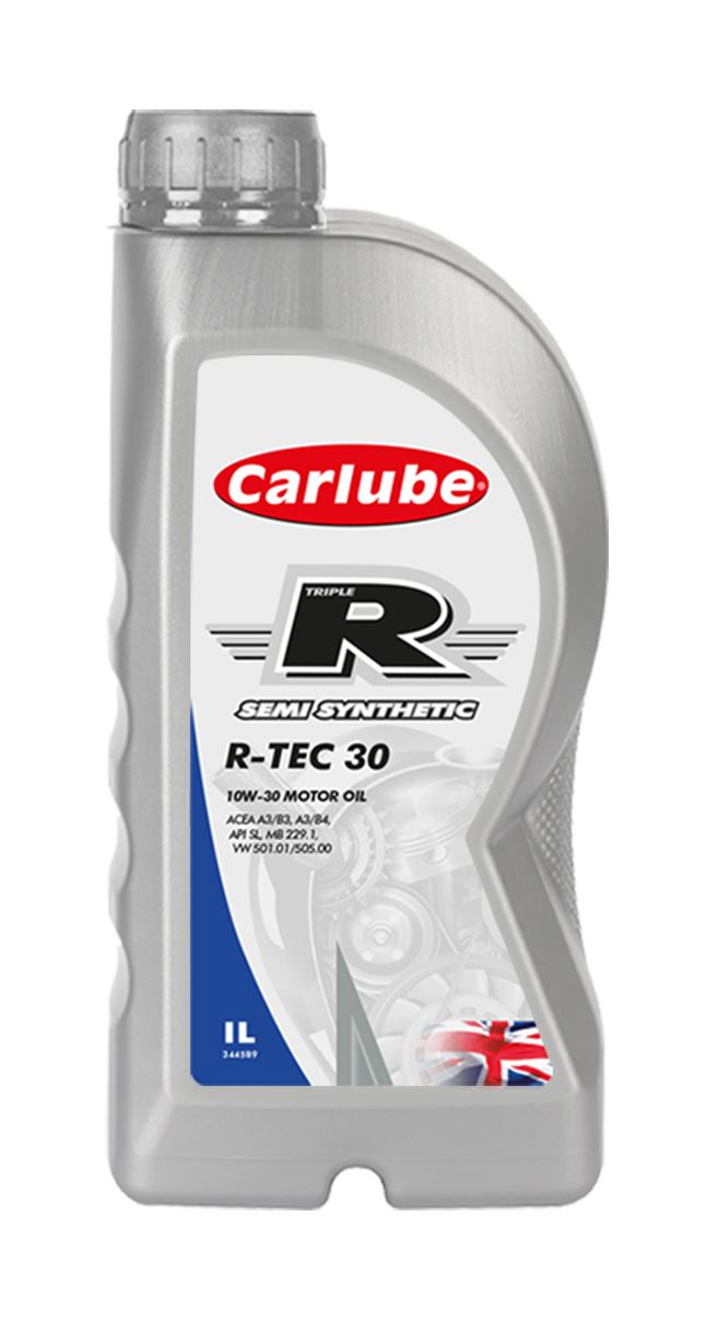 Carlube Triple R 10W-30 Semi Synthetic Car Motor Engine Oil - 1L