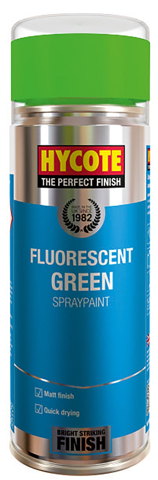 Hycote Fluorescent Green Paint - 400ml