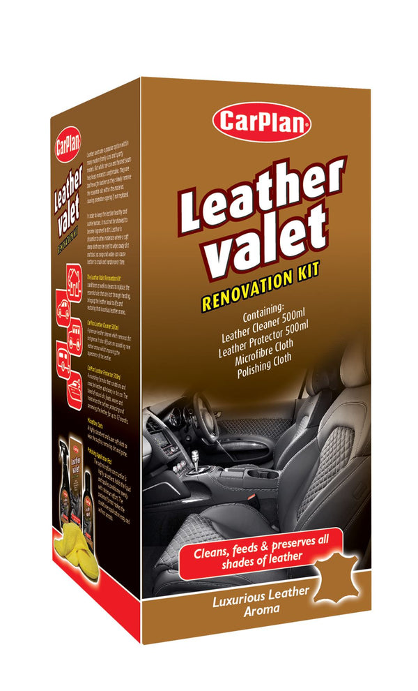 CarPlan Leather Connoisseur Renovation Kit
