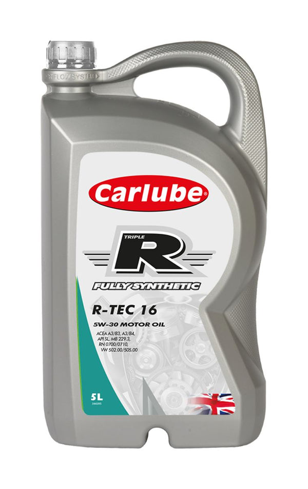 Carlube Triple R R-TEC 16 5W30 Fully Synthetic Oil - 5L