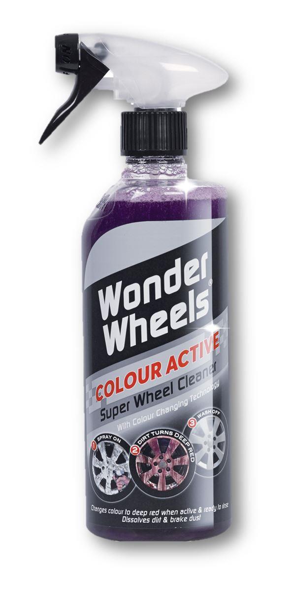 Wonder Wheels Colour Change Acid Free Wheel Cleaner, Sealant, Tyre Shine Kit
