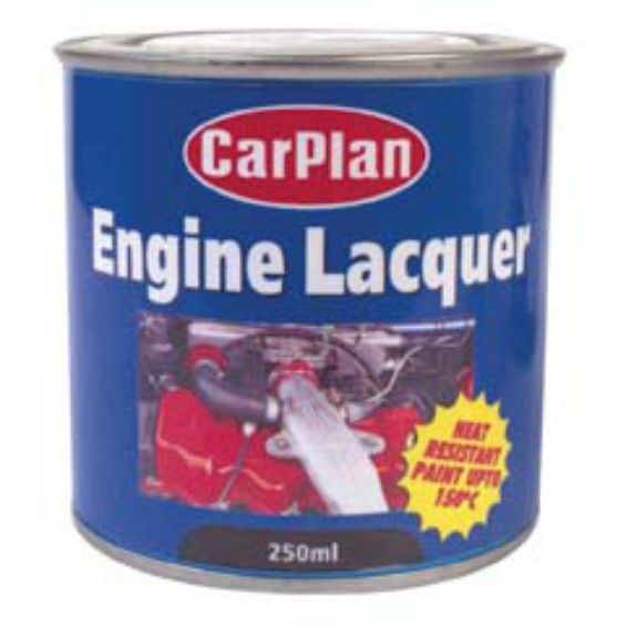 CarPlan Engine Lacquer Gloss Black - 250ml