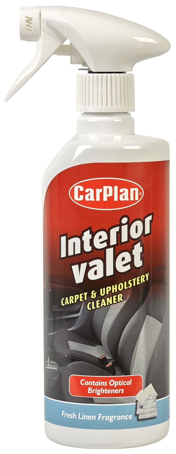 CarPlan Interior Valet Carpet & Upholstery Cleaner - 600ml