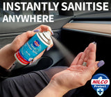 Nilco Hand Sanitiser Antibacterial Sanitising Aerosol Spray - 150ml | Case of 3 | £2.51 Each