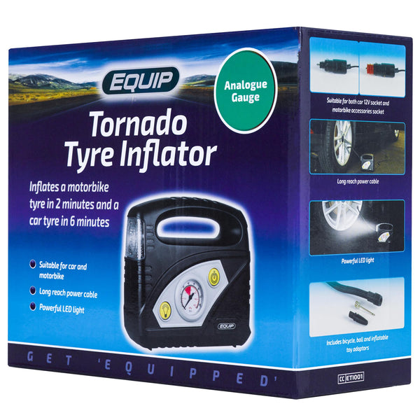 Equip Analogue Car Tyre Puncture Inflator