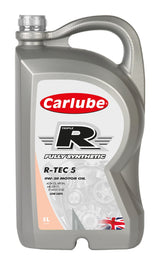 Carlube Triple R R-TEC 5 0W-20 Fully Synthetic Oil - 5L