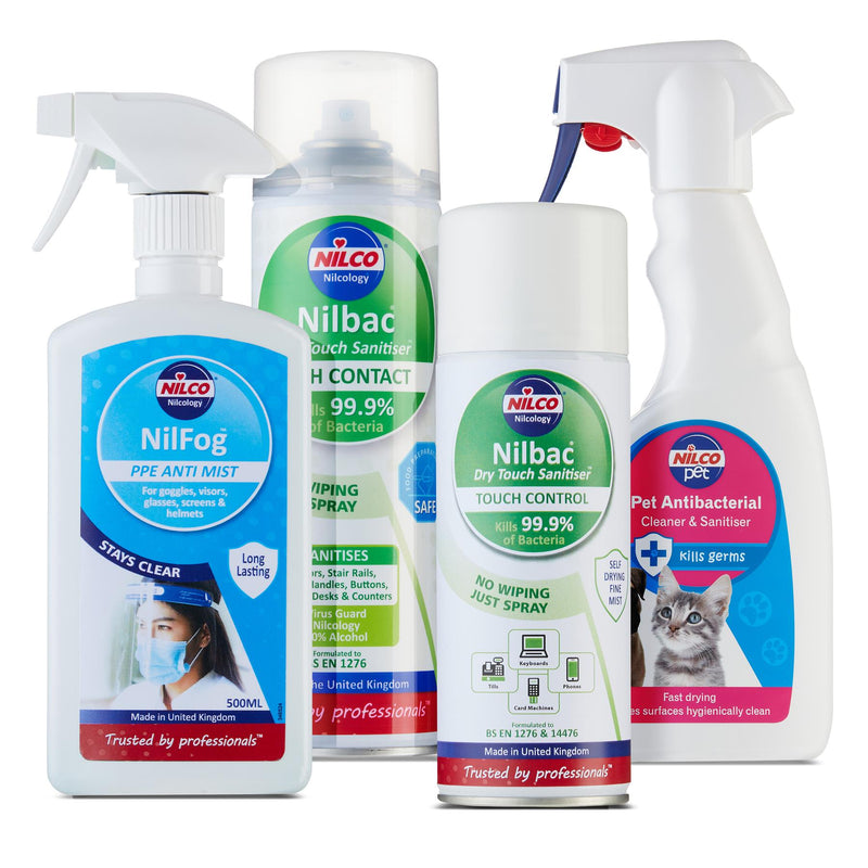 Nilco Pet Groomer Grooming Shop Cleaner & Sanitiser Cleaning Kit Bundle
