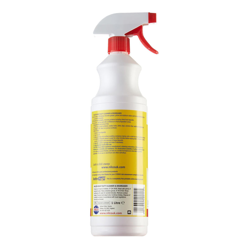 Nilco C5 Heavy Duty Cleaner & Degrease 1 Litre Spray + 5 Litre Refill Set
